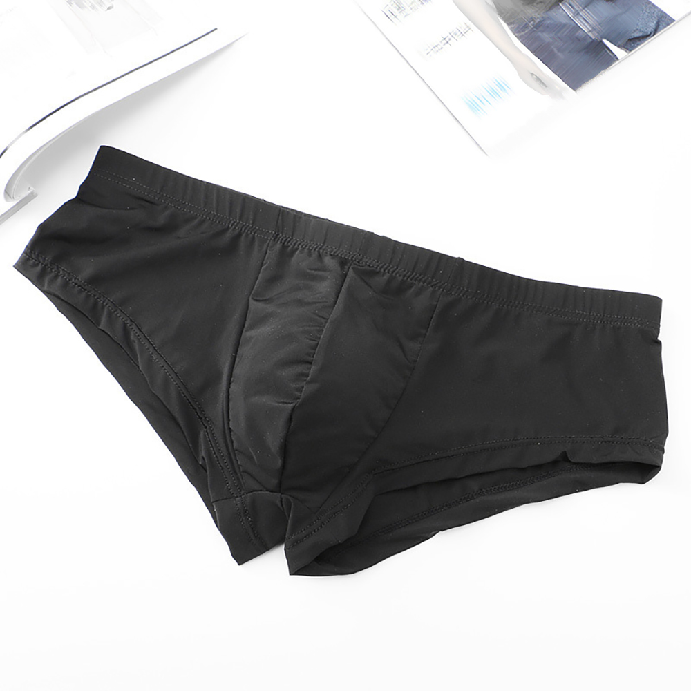 Ice Silk Underwear Lingerie Bo - Pouch Boxer Pouch のレビューと価格