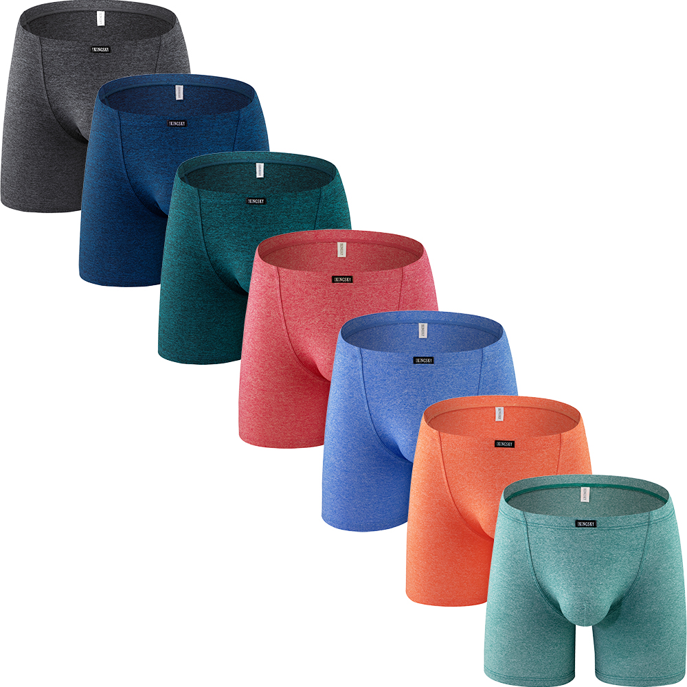 iKingsky Men's Long Leg Boxer  - Long Leg Trunk Men のレビューと価格