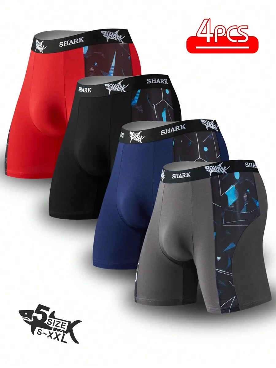 Red Spliced Mesh Boxer Shorts  - Mesh Sport Boxer のレビューと価格