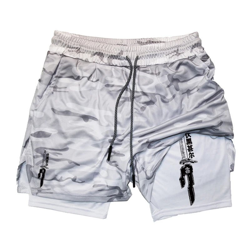 Running Shorts 2-in-1 Workout  - Compression Shorts Athletes のレビューと価格
