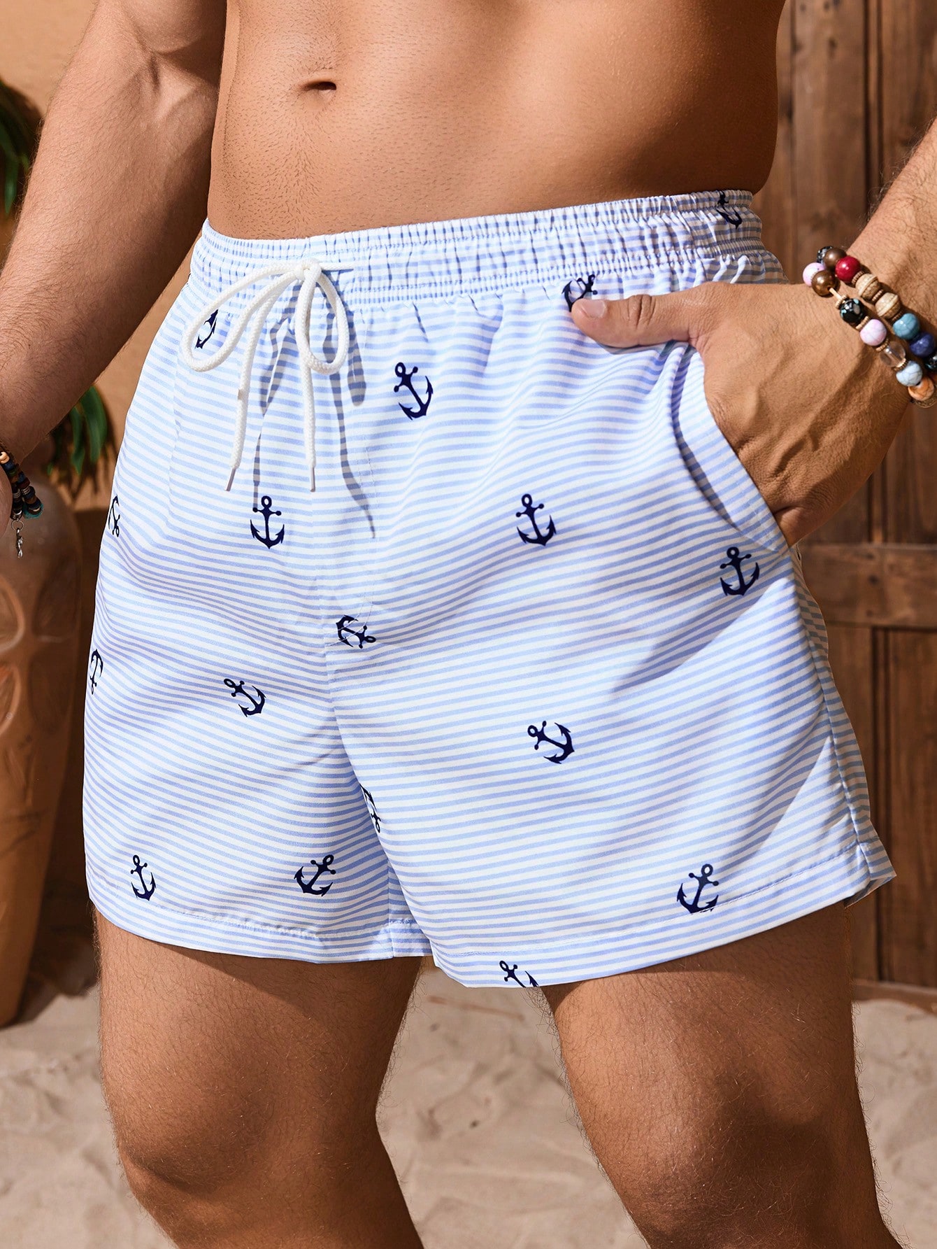 Men's Swimming Trunks Drawstri - Bamboo Fiber Trunk のレビューと価格