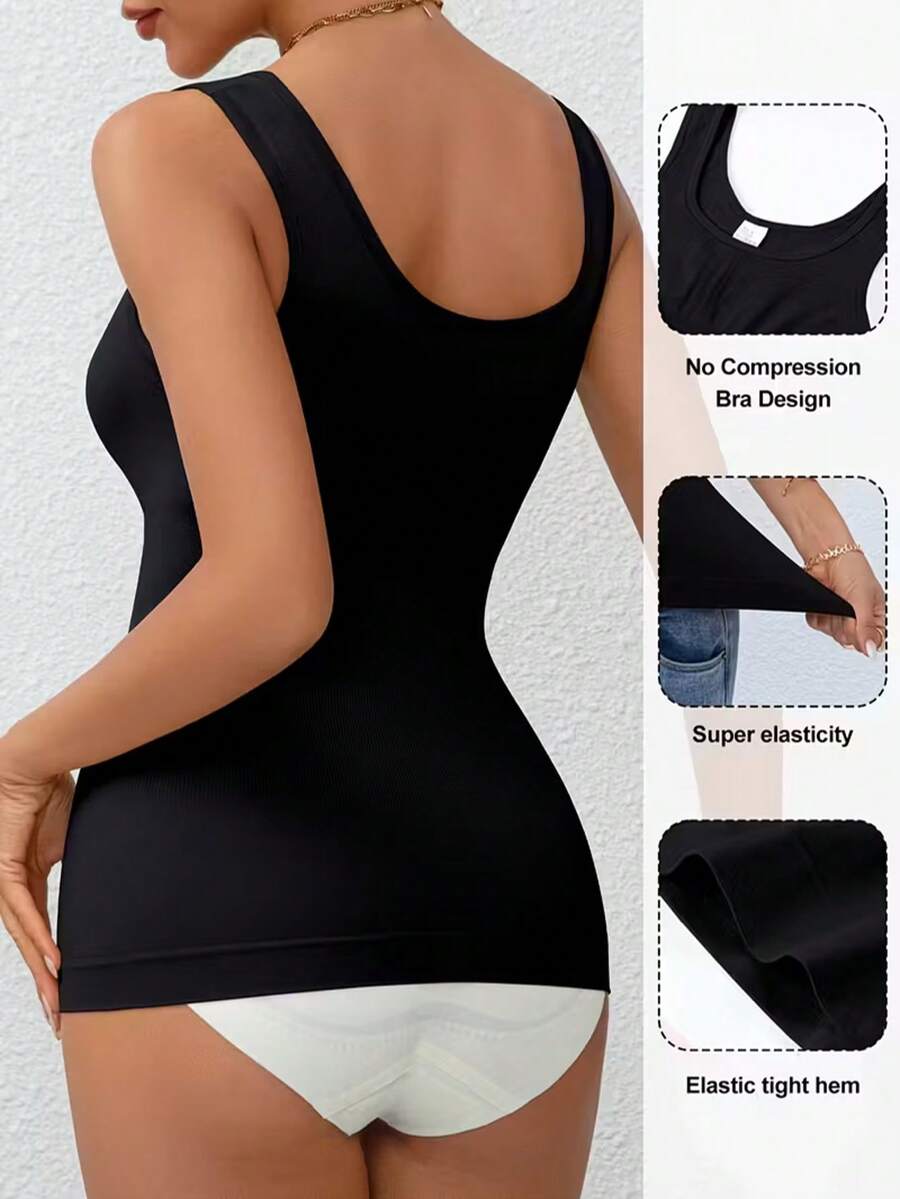 Women Seamless Compression Cam - Sleeveless Undershirt のレビューと価格