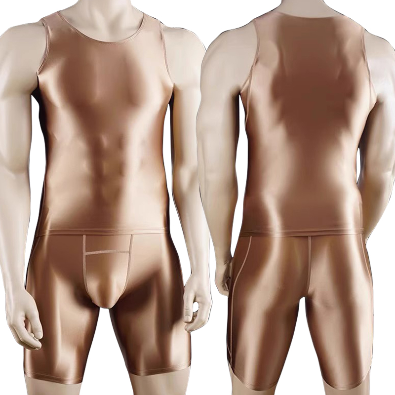 Men Thin Fitness vest Tights s - Compression Shorts Athletes のレビューと価格