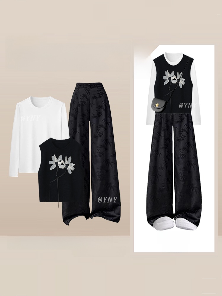 Floral Vest Top Women's Autumn - Base Layer Top のレビューと価格