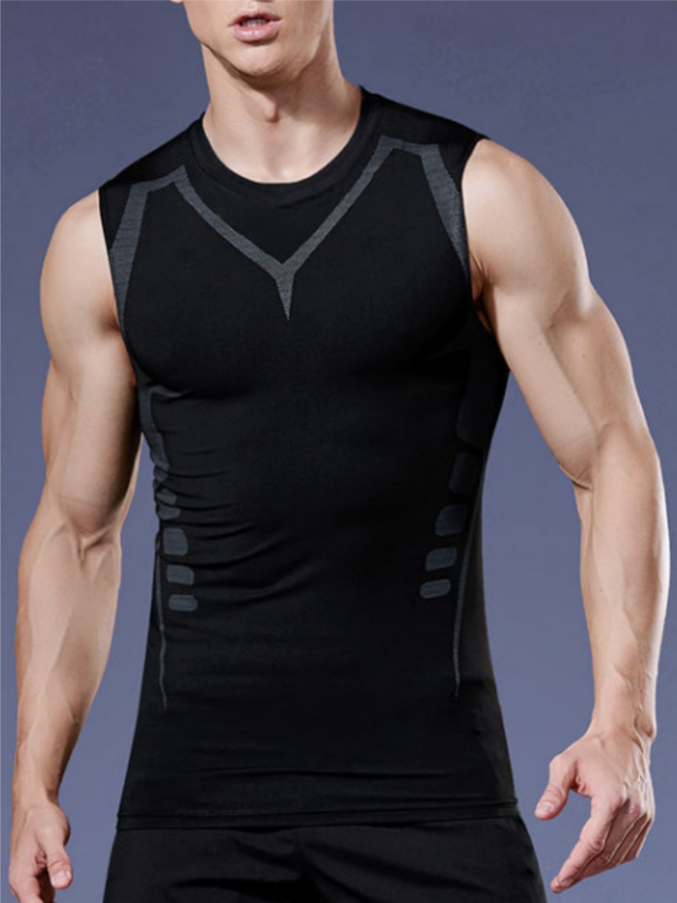 Men's Tight Vest Compression S - T Shirt Tight Fit のレビューと価格