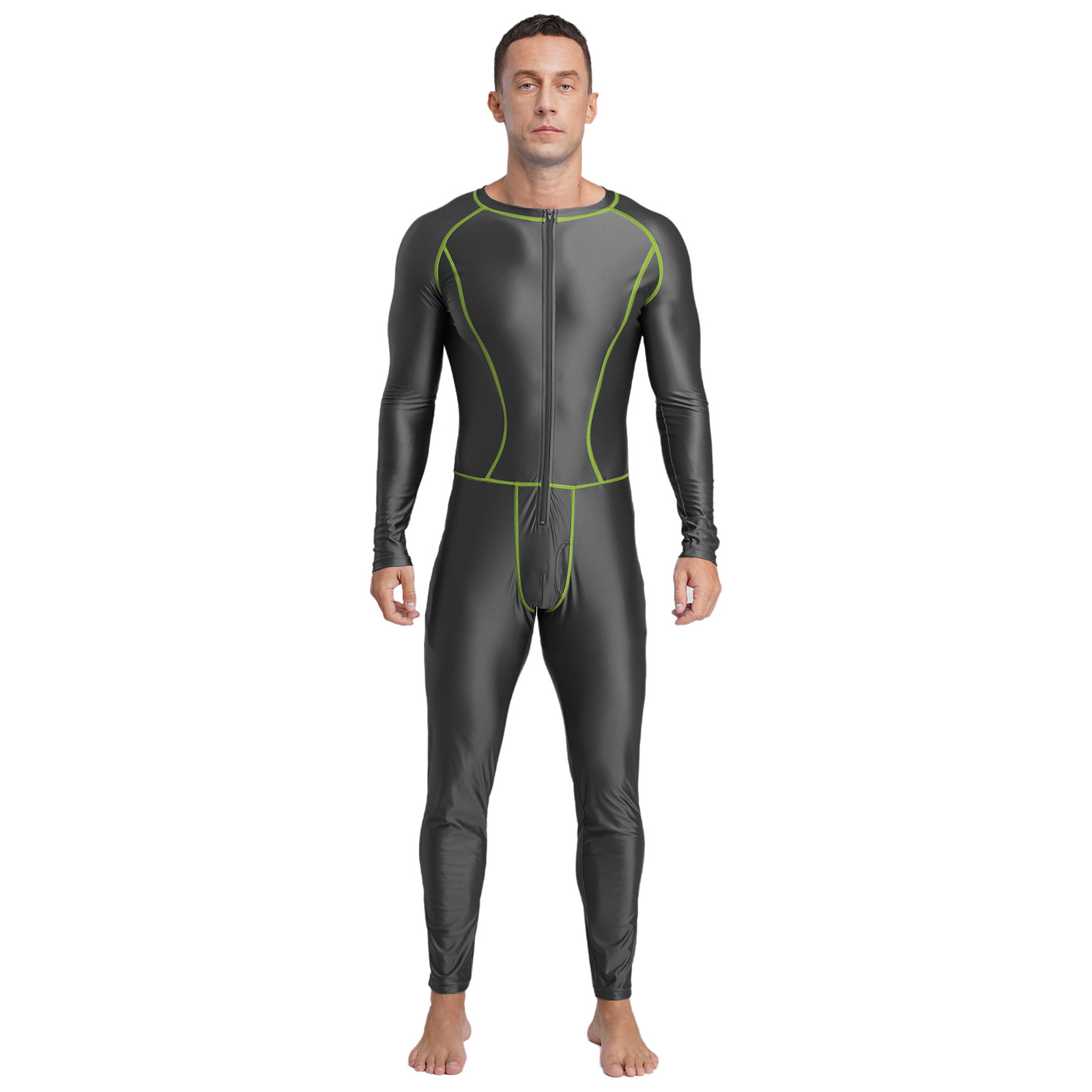 Swimwear Mens Swimsuit Glossy  - Compression Long Pant のレビューと価格
