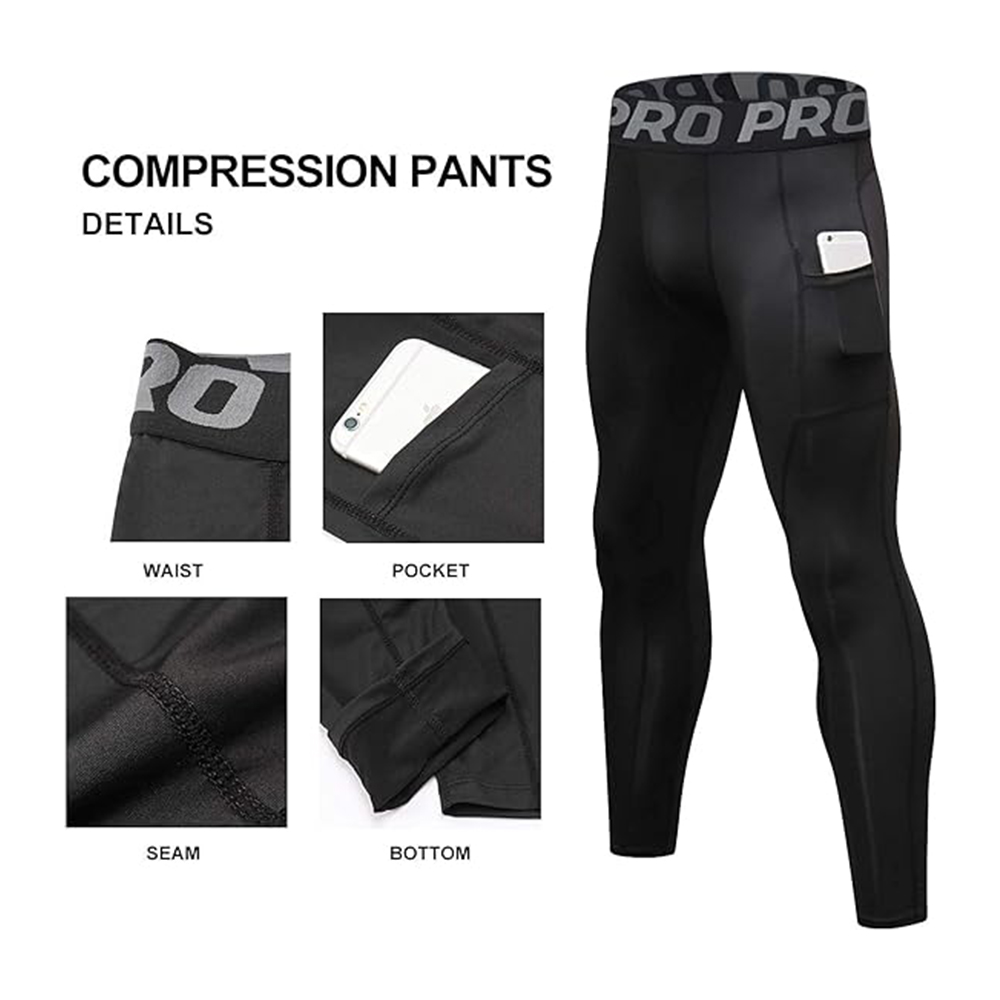 Men's Compression Pants Long J - Compression Long Pant のレビューと価格