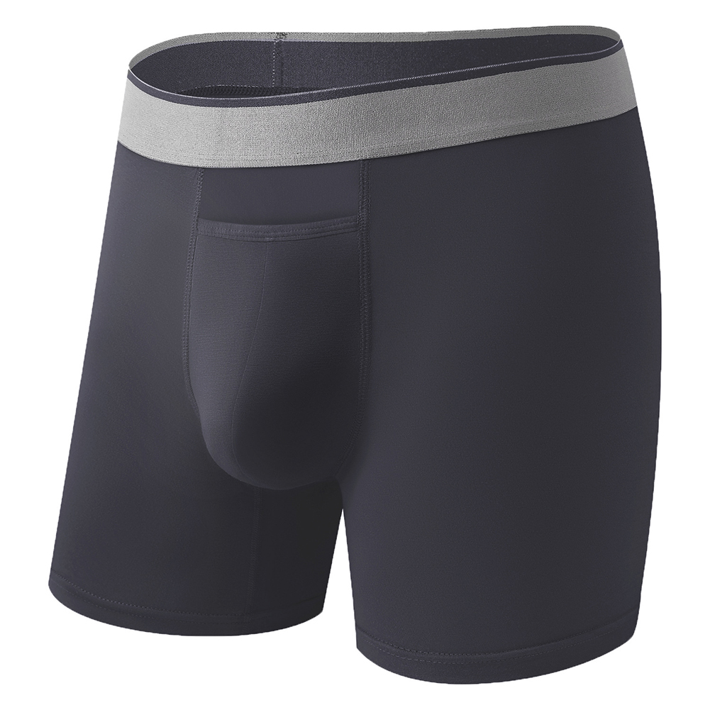 1pc Men Long Leg Shorts Soft U - Long Leg Trunk Men のレビューと価格