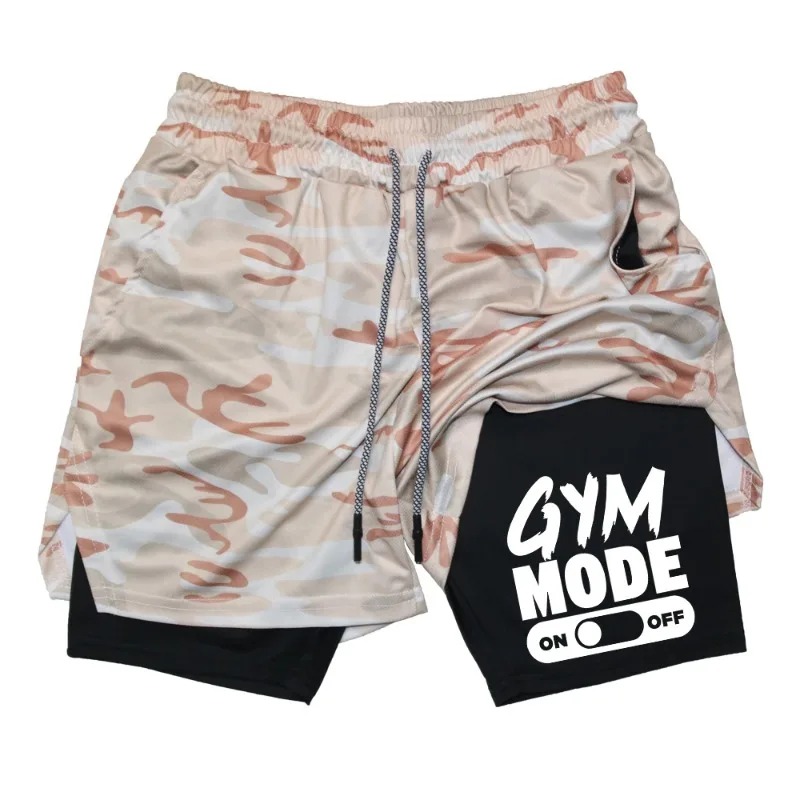 Men's 2-in-1 Fitness Short Ela - Compression Shorts Athletes のレビューと価格