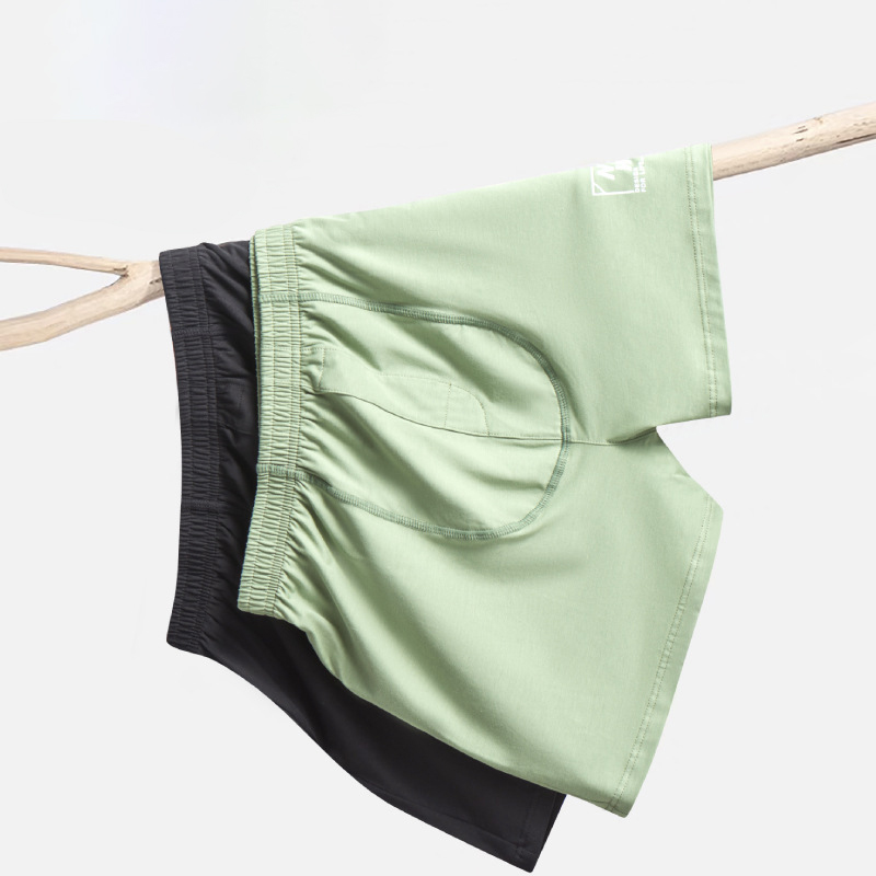 Solid Color Men Underwear Boxe - Boxer Shorts Modal のレビューと価格