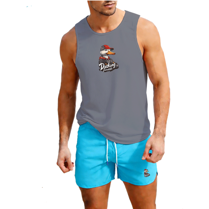 Fitness loose men tank top  sl - Sleeveless Undershirt のレビューと価格