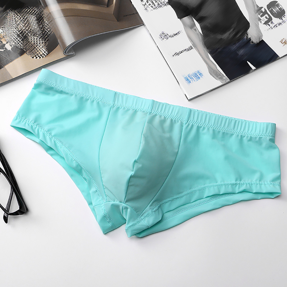 Ice Silk Underwear Boxer Brief - Pouch Boxer Pouch のレビューと価格