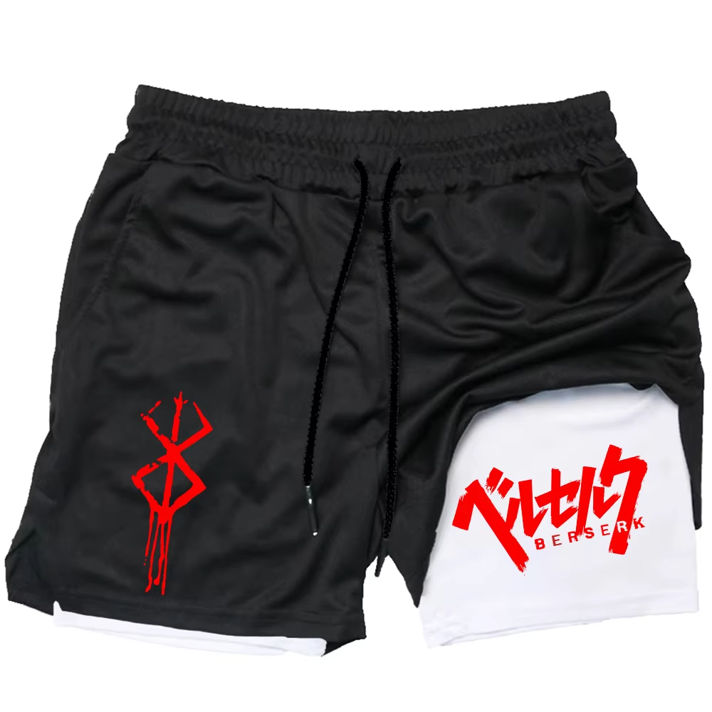 2 in 1 Compression Shorts for  - Compression Shorts Athletes のレビューと価格