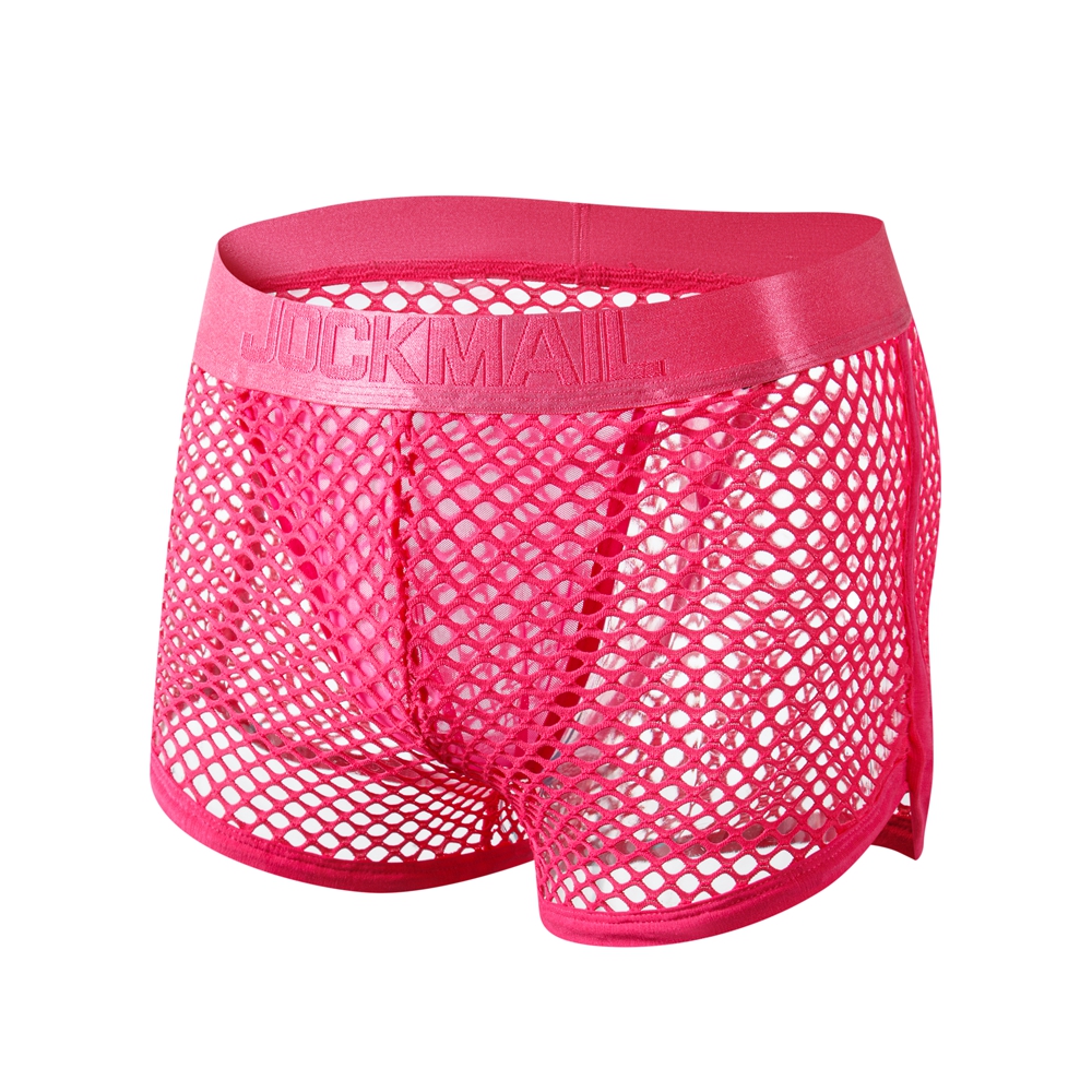 Men Underwear Boxer Thong 2 in - Mesh Sport Boxer のレビューと価格
