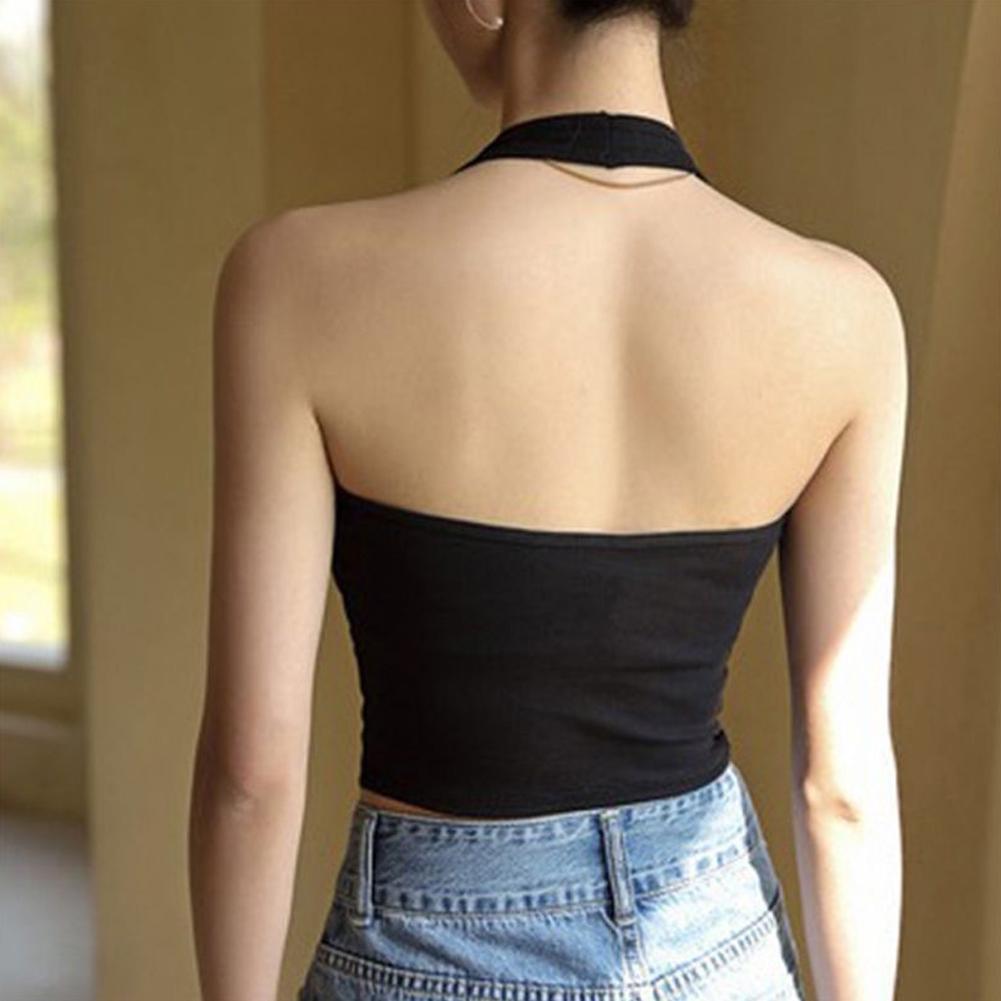 Halter Top Gym Vest Woman Back - Suspender Tank Top のレビューと価格