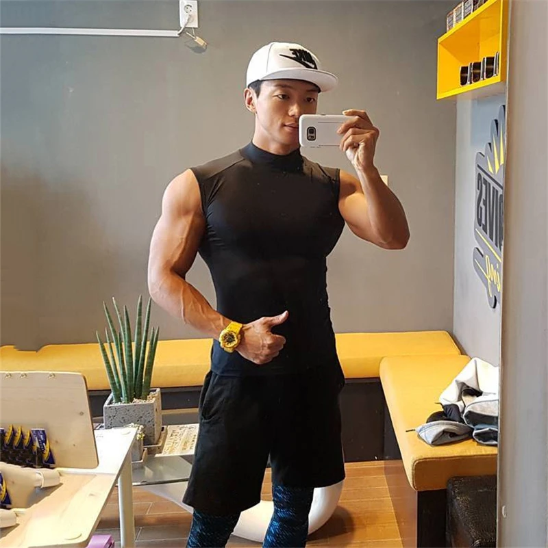 Compression Tight Clothing Gym - Sleeveless Undershirt のレビューと価格