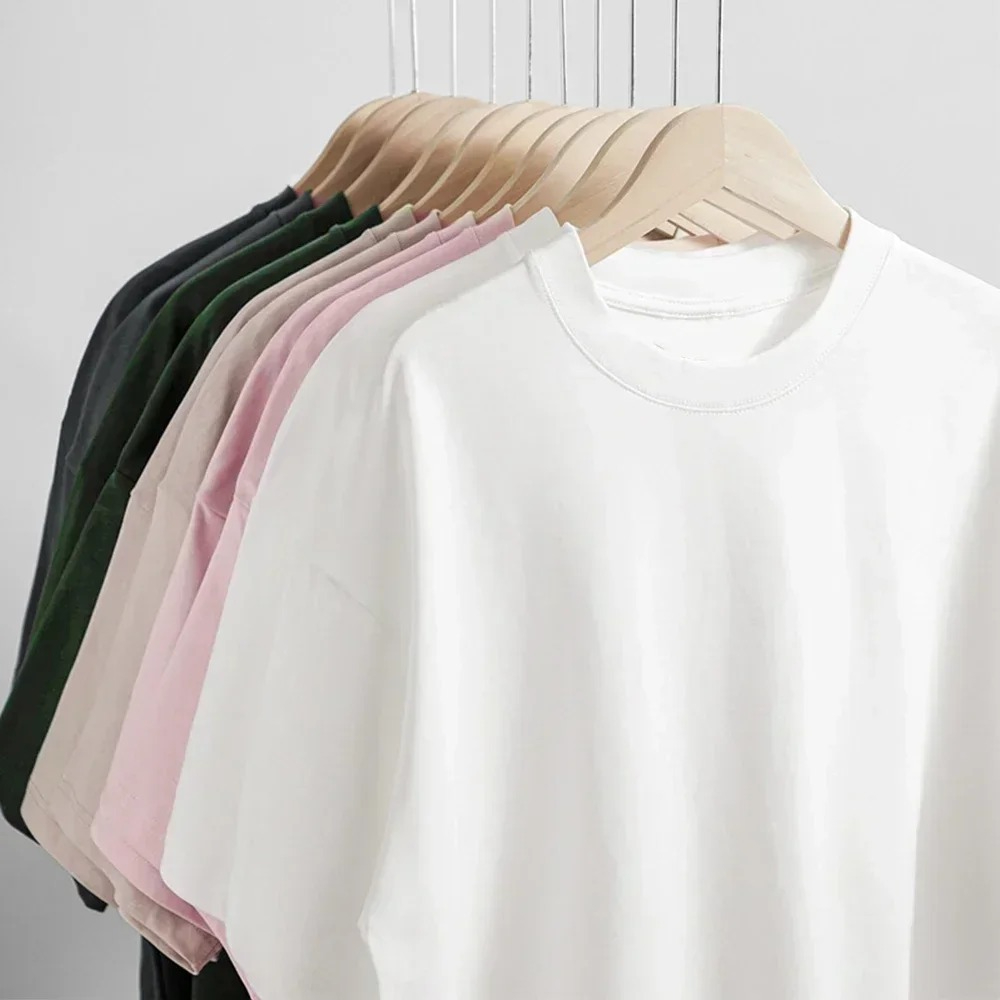 Black 450g Heavyweight Cotton  - Undershirt Crew Neck のレビューと価格