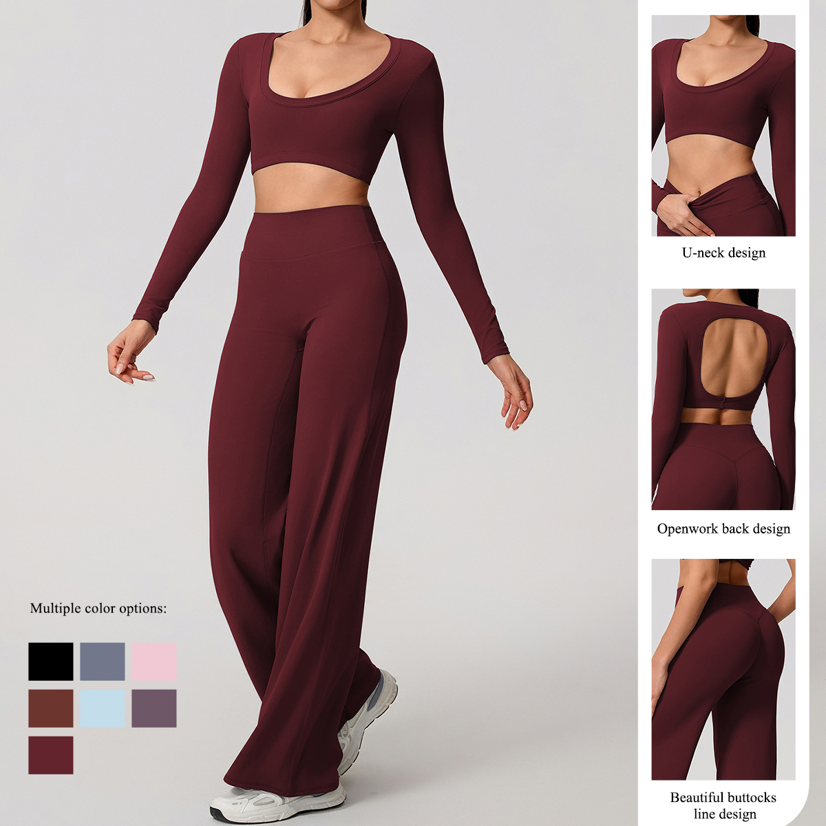 Hearuisavy Sports Set 2Pcs Wom - Compression Long Pant のレビューと価格