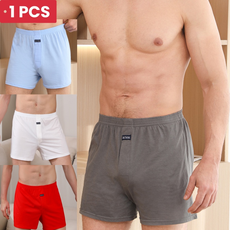 1PCS Men's Underwear Aro Pants - Boxer Brief Pack Cotton のレビューと価格