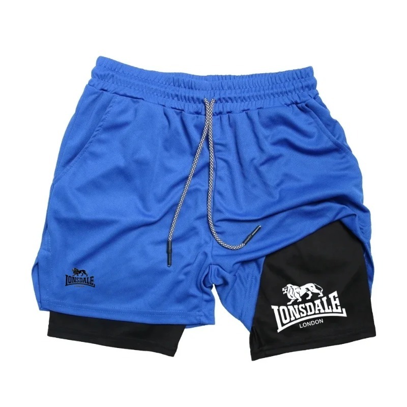 2in1 Running Shorts for Men Gy - Compression Shorts Athletes のレビューと価格
