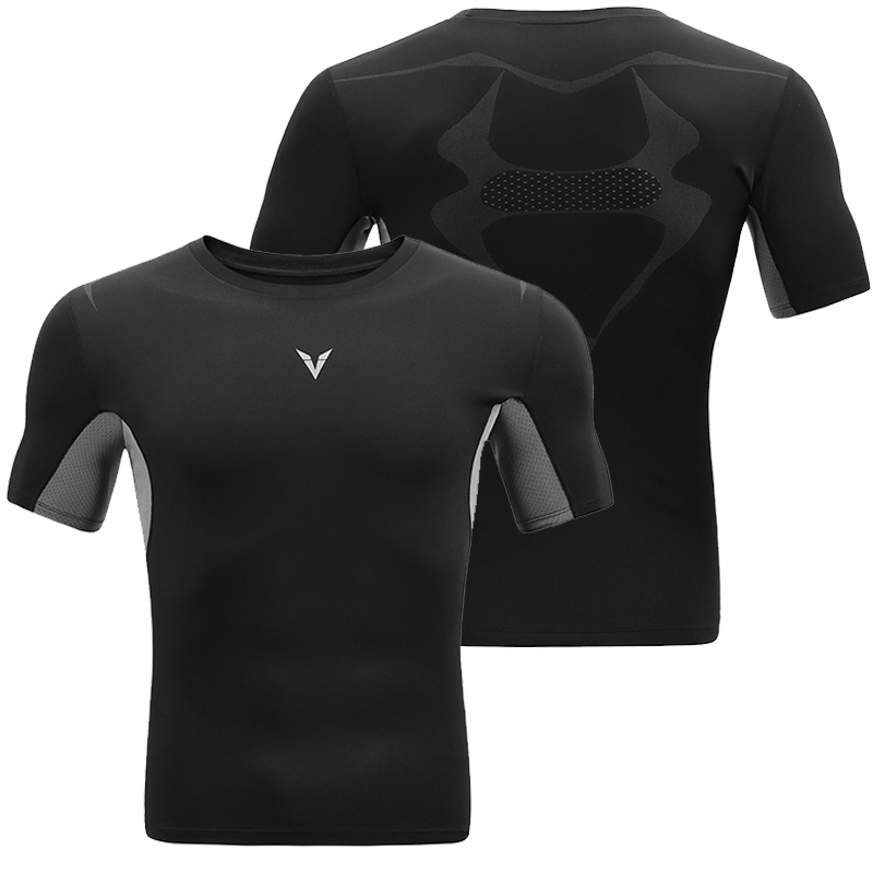 Men Fitness Sportswear Bodybui - T Shirt Tight Fit のレビューと価格