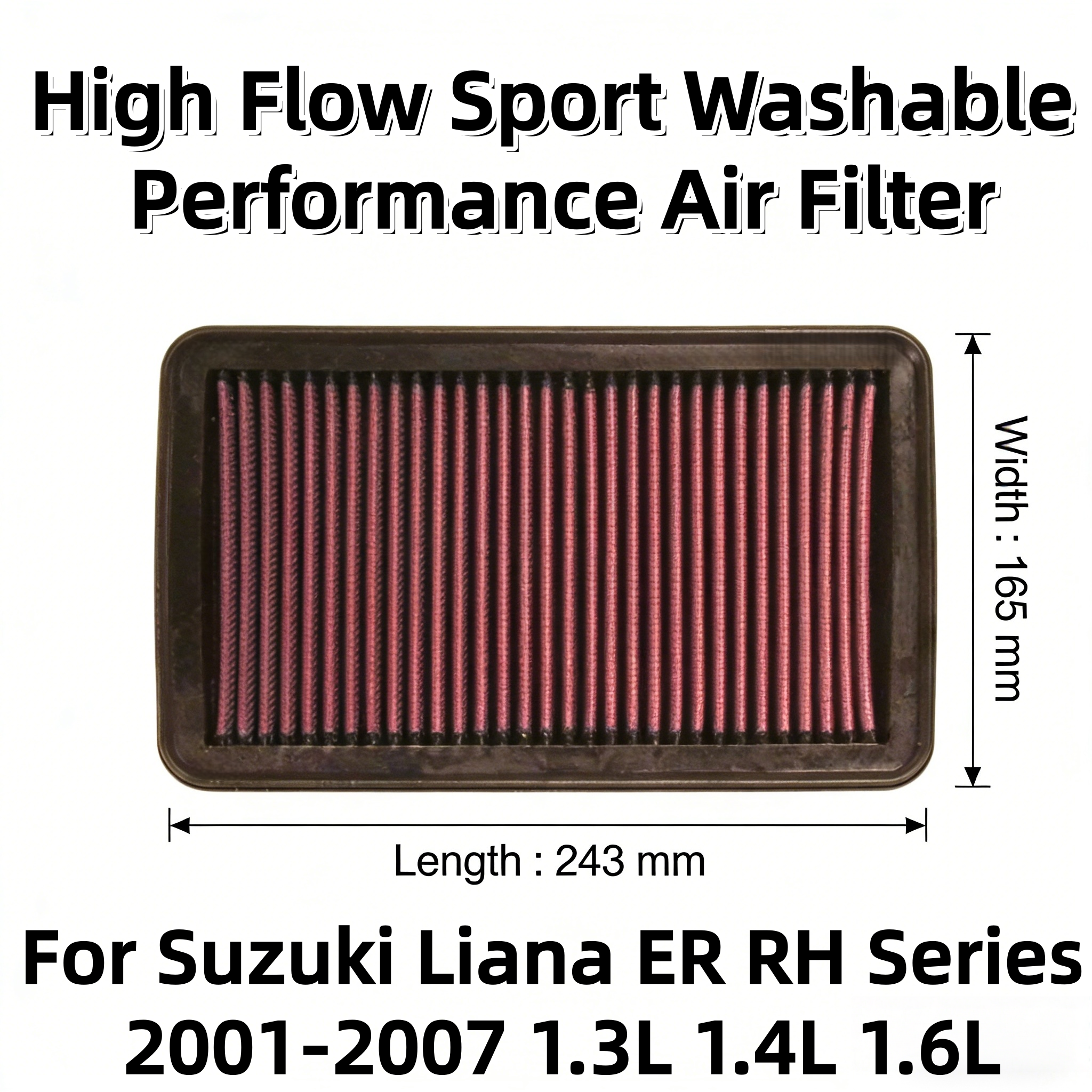 For Suzuki Liana ER RH Series  - Performance Boxer Sport のレビューと価格