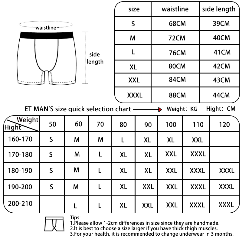 Mens Anti-Ride Up Boxer Briefs - Boxer Brief Pack Cotton のレビューと価格