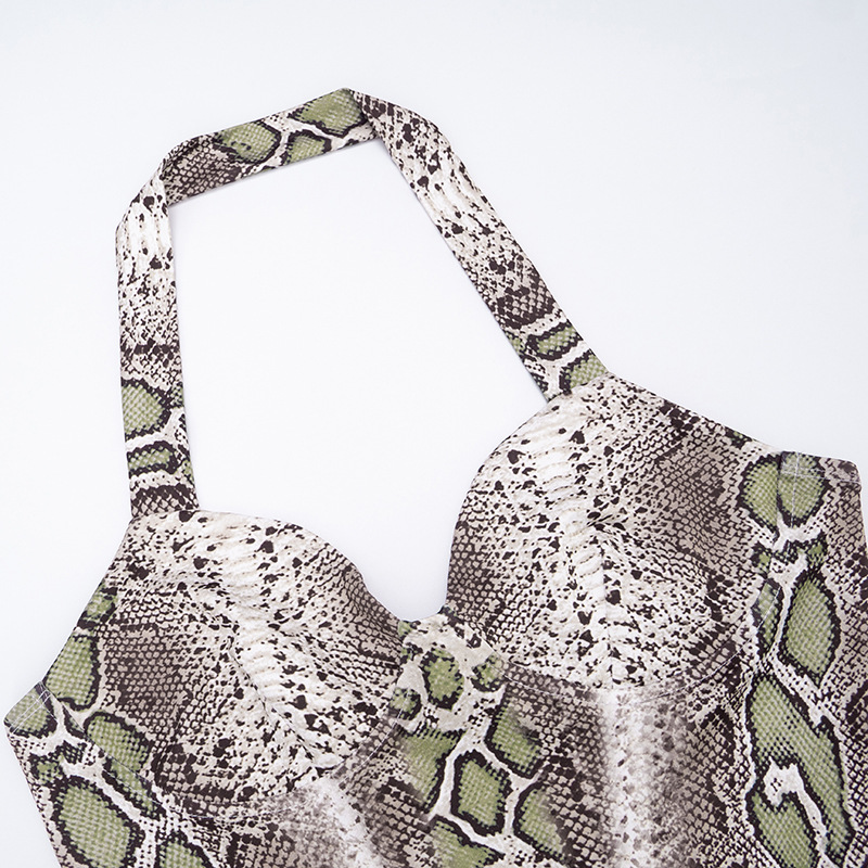 Serpentine Print Women Sexy 2  - Suspender Tank Top のレビューと価格