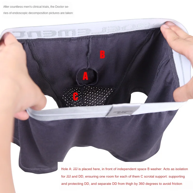 Men Ice Silk Separate Pouch Bo - Pouch Boxer Pouch のレビューと価格