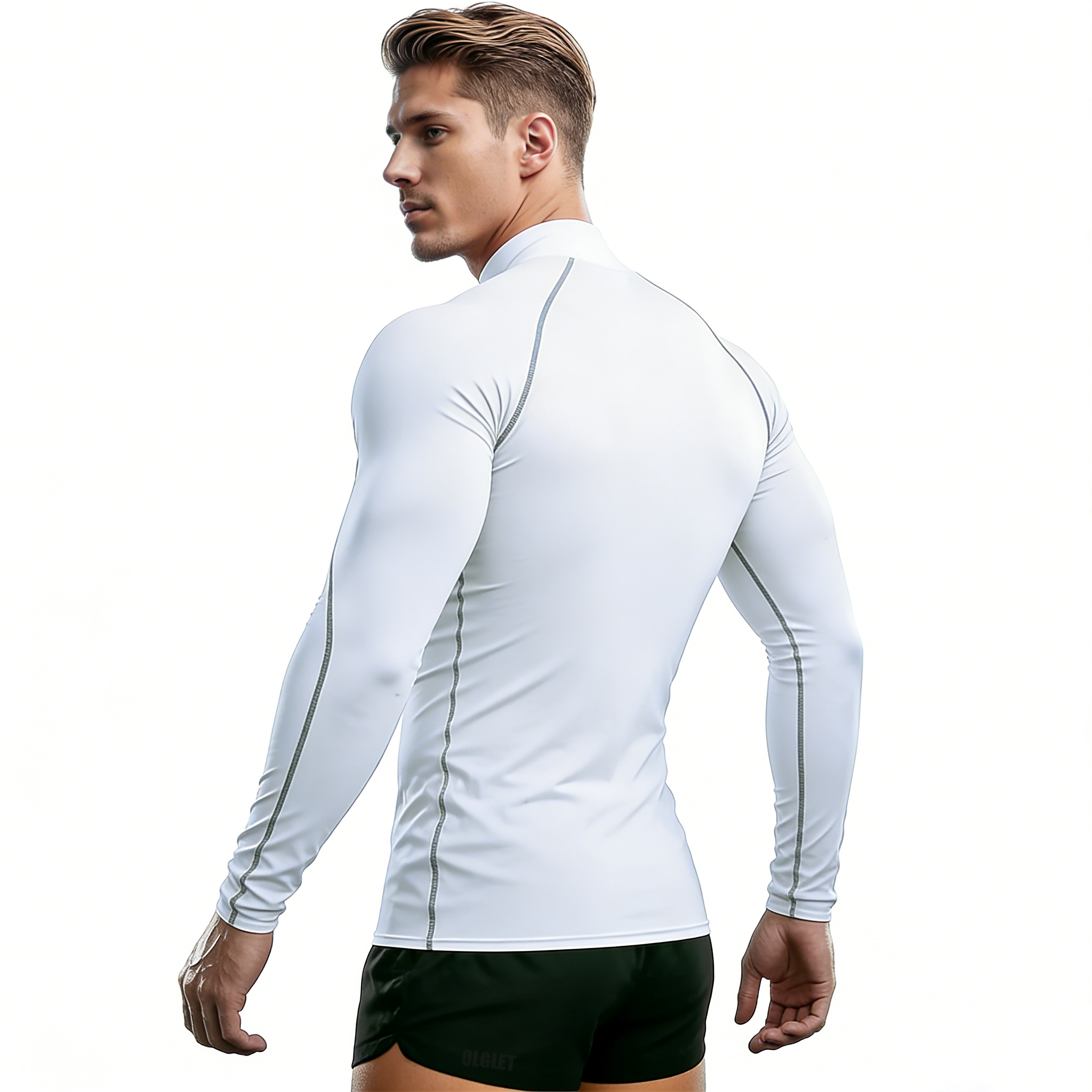Sport T-shirt Men Compression  - T Shirt Tight Fit のレビューと価格