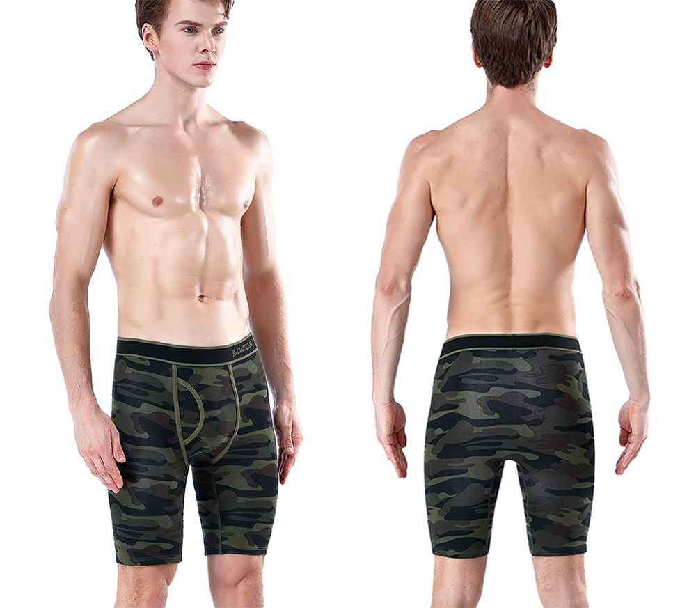 Front Opening Long Men's Panti - Boxer Brief Pack Cotton のレビューと価格
