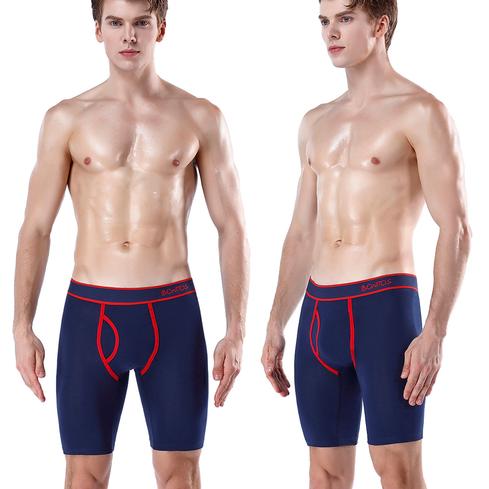 Front Opening Long Men's Panti - Boxer Brief Pack Cotton のレビューと価格