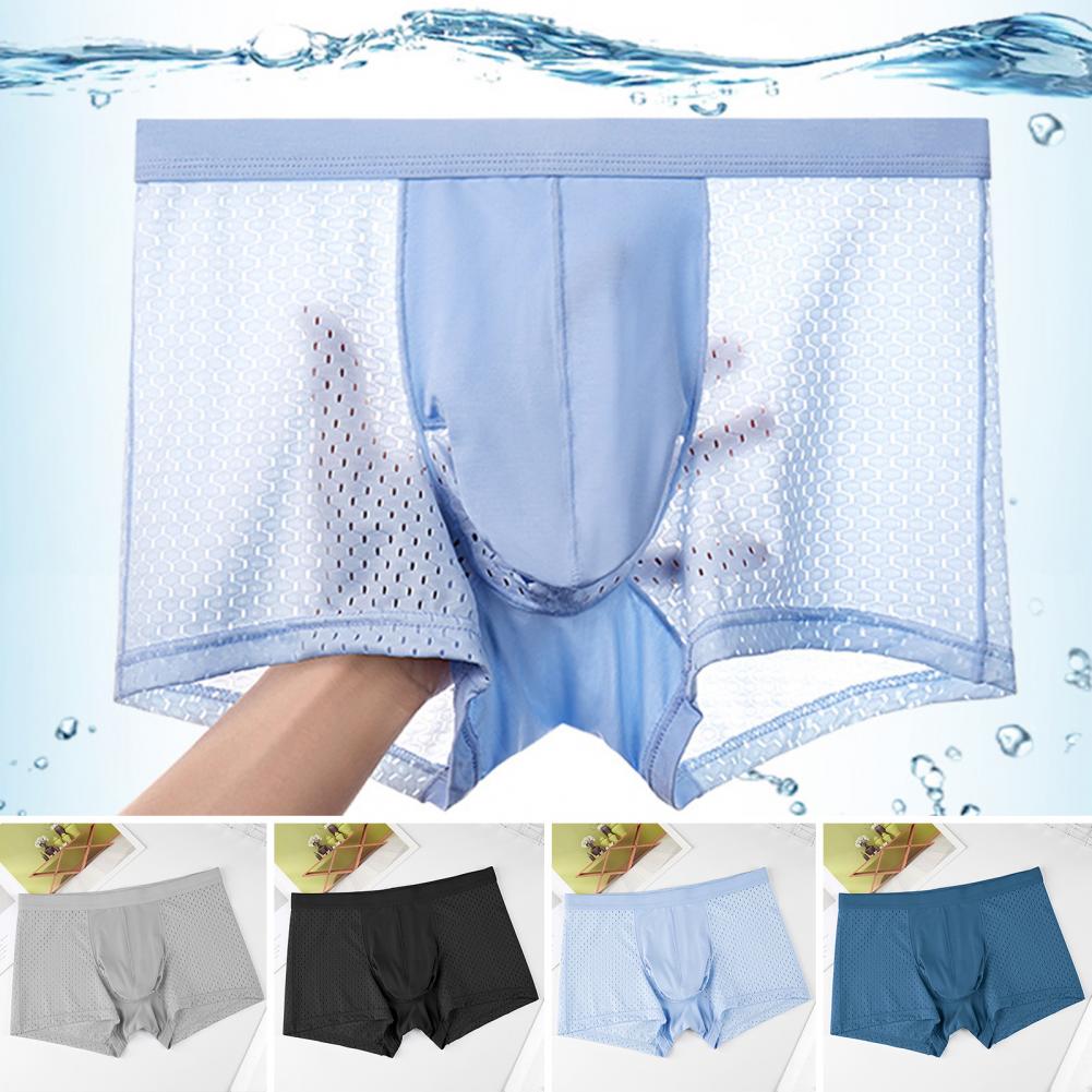 2025 M-3XL Men Boxers Elephant - Mesh Sport Boxer のレビューと価格