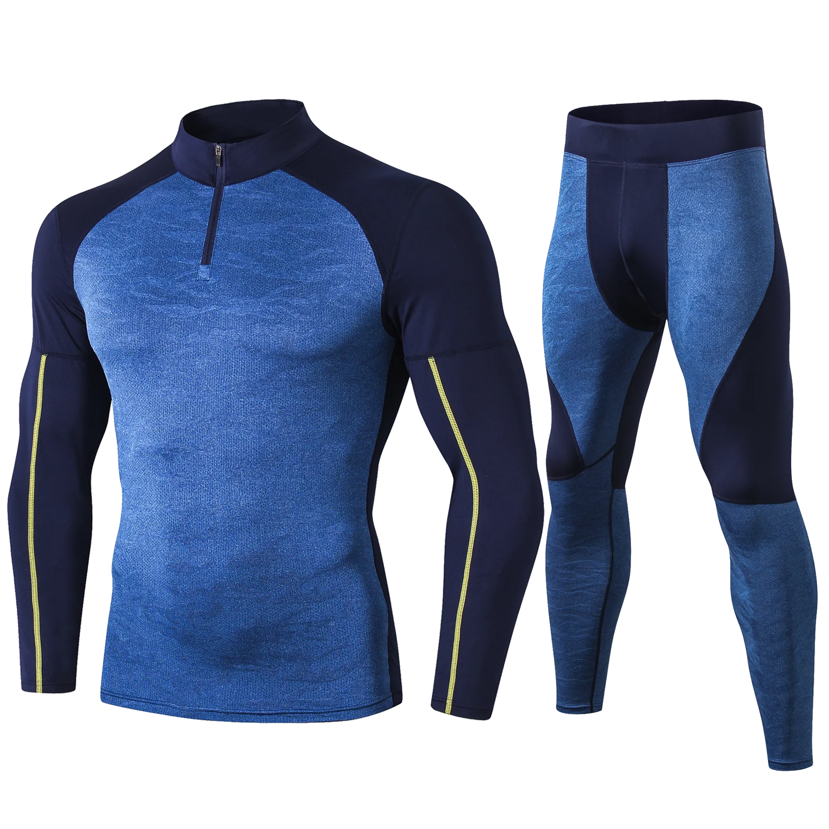 Mens Running Set Compression T - Compression Long Pant のレビューと価格