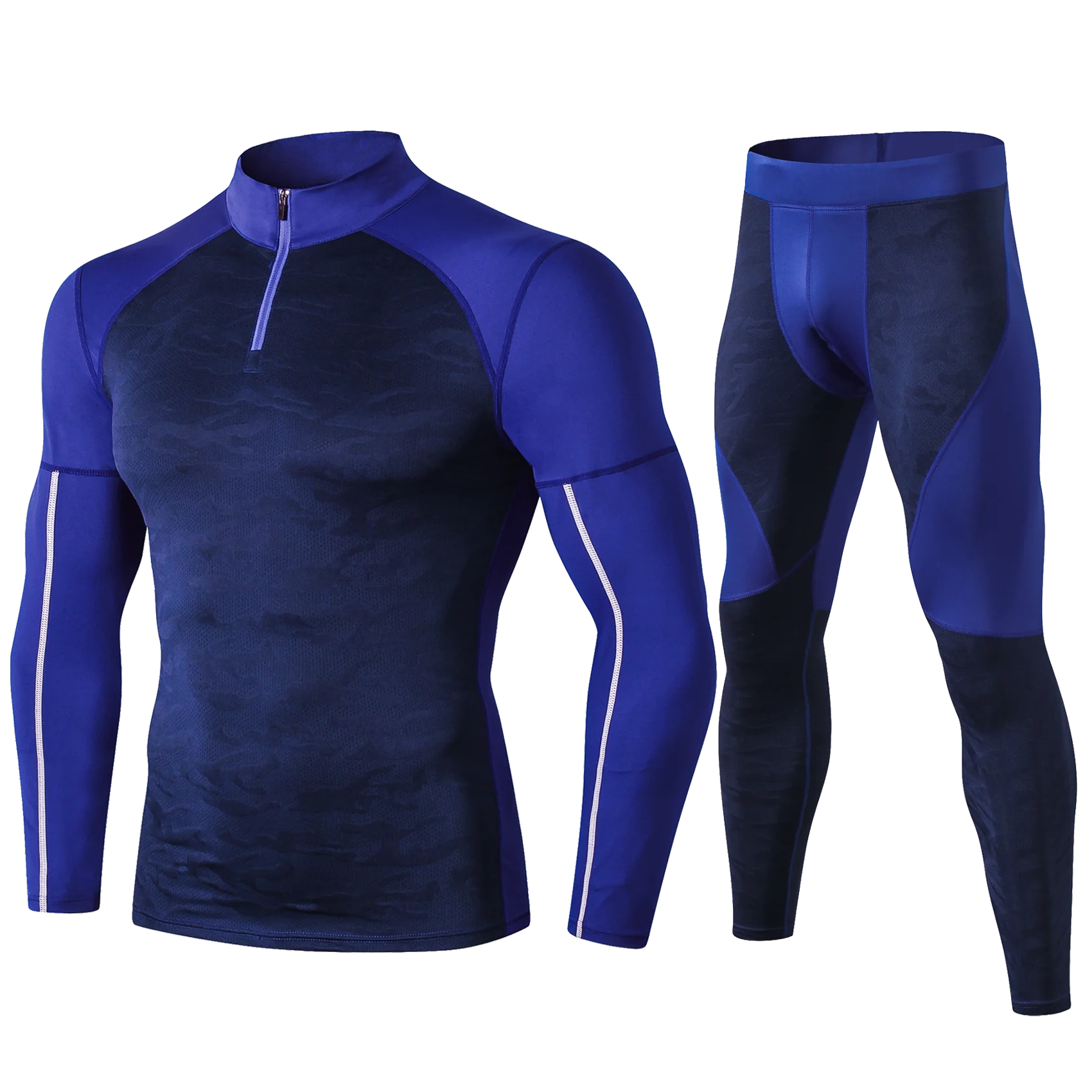 Mens Running Set Compression T - Compression Long Pant のレビューと価格
