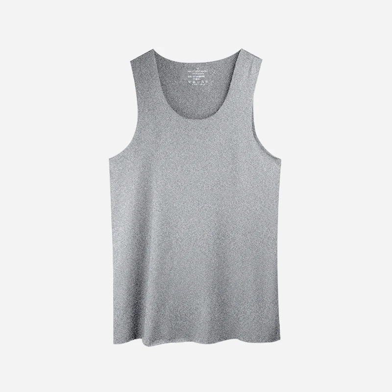 Men's Thin Vest U-Neck Large S - Undershirt Crew Neck のレビューと価格