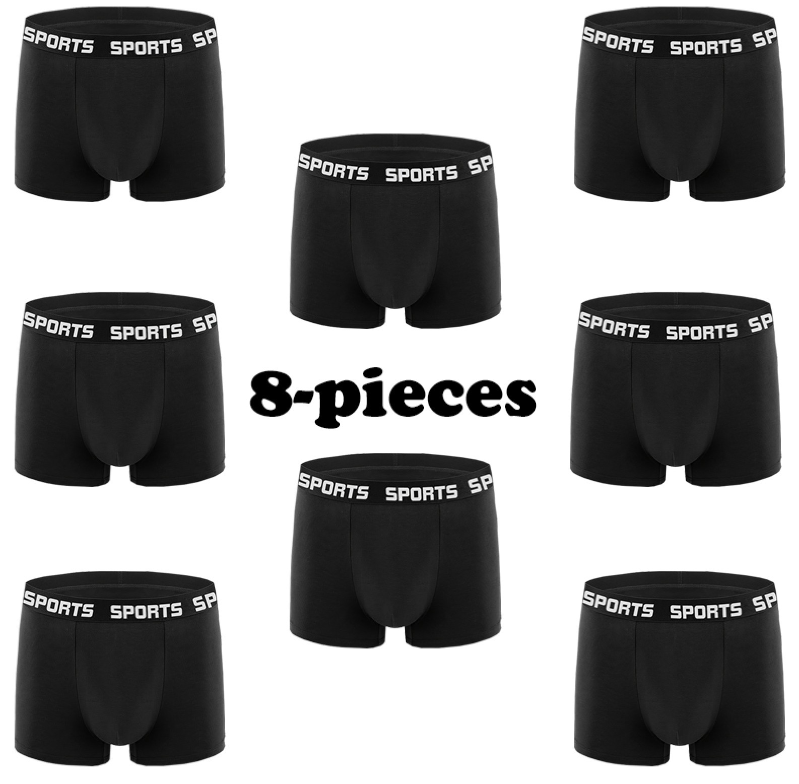 Supreme Comfort 8-Pack Men's S - Performance Boxer Sport のレビューと価格