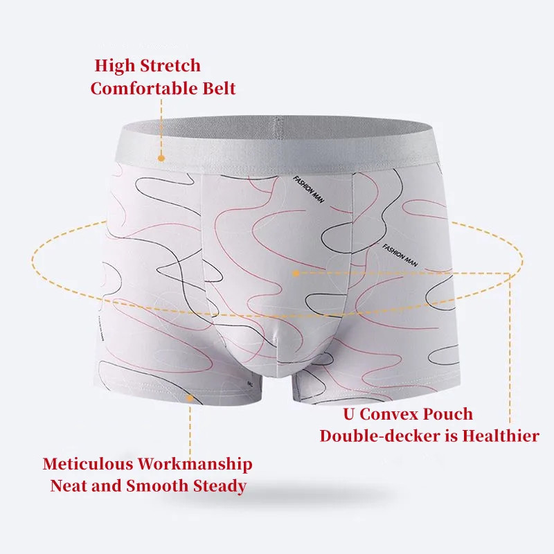 8Pcs/Lot Men's Sexy Underwear  - Multi Pack Underwear のレビューと価格