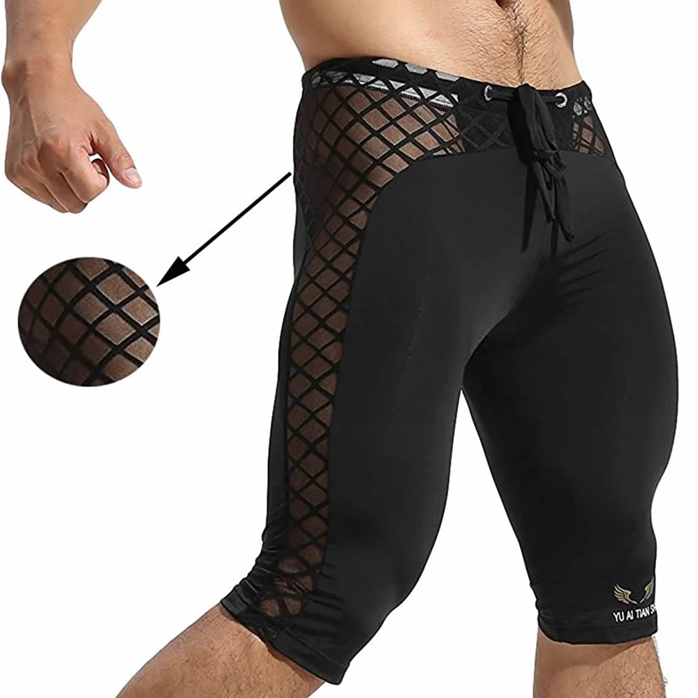 Men Sport Fitness Shorts Quick - Mesh Sport Boxer のレビューと価格