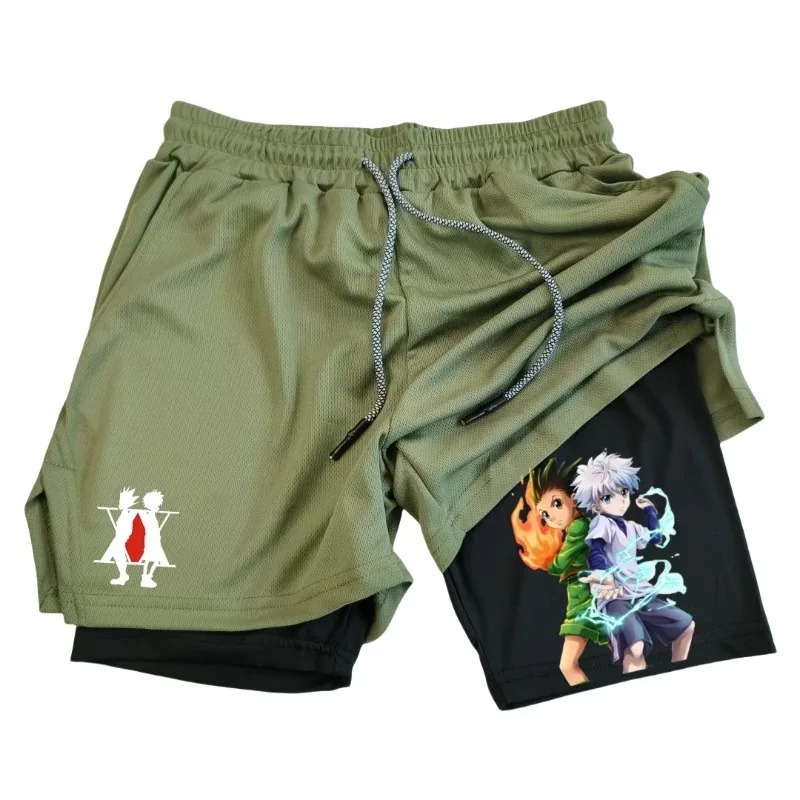 Mens 2in1 Running Short with P - Compression Shorts Athletes のレビューと価格