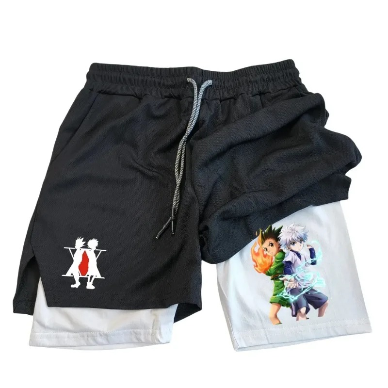 Mens 2in1 Running Short with P - Compression Shorts Athletes のレビューと価格