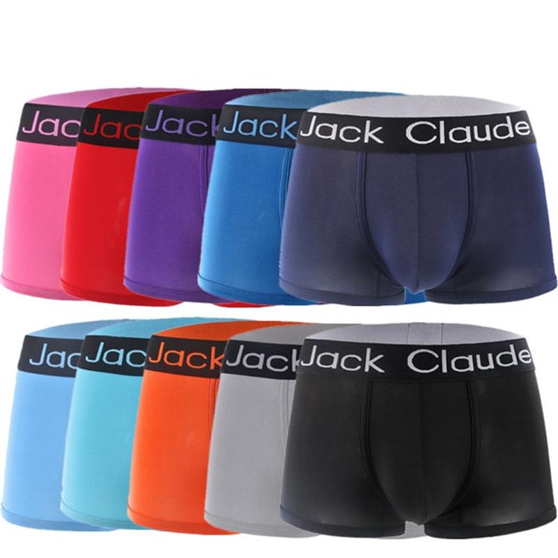 4Pcs Male Underwear Men Boxer  - Boxer Shorts Modal のレビューと価格