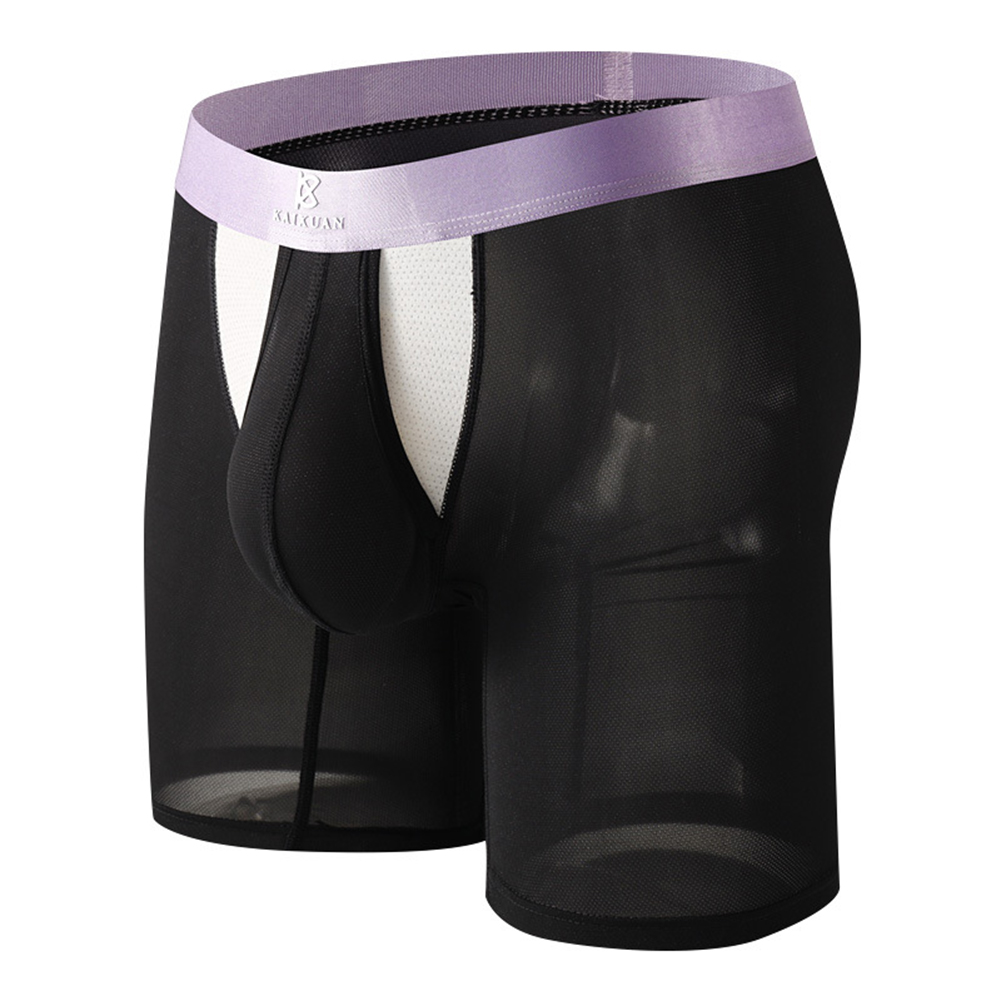 Fitness Running Men Boxer Unde - Long Leg Trunk Men のレビューと価格
