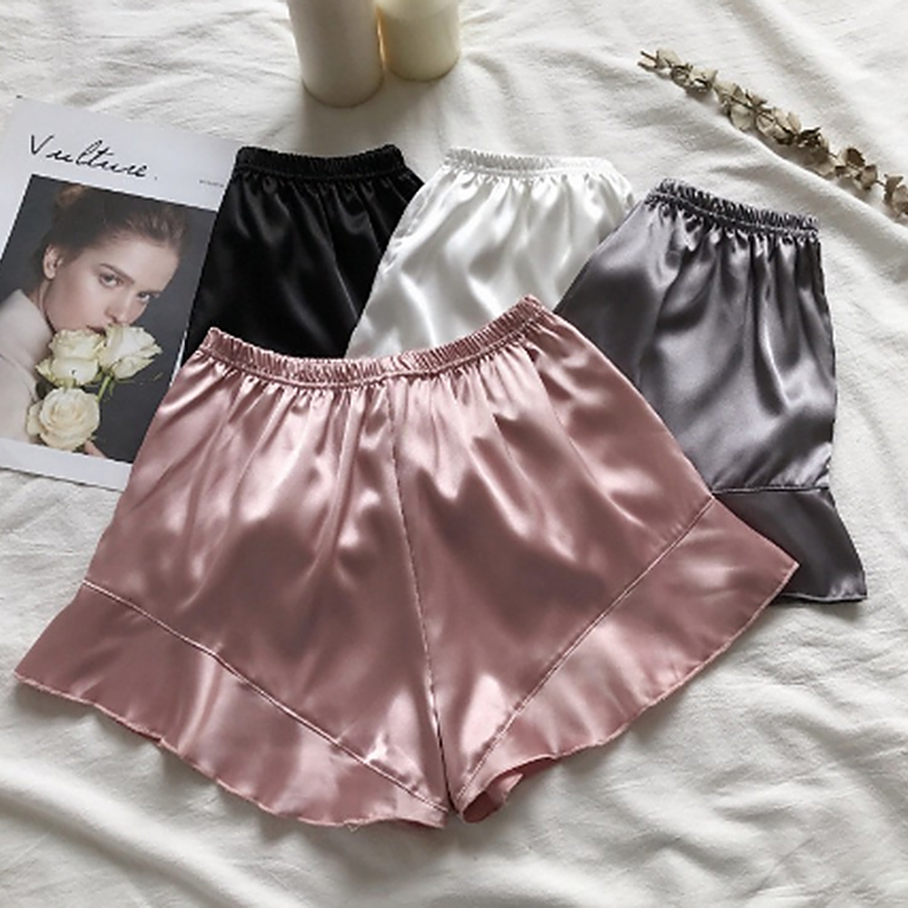 Satin Shorts Women Underwear S - Boxer Brief Pack Cotton のレビューと価格