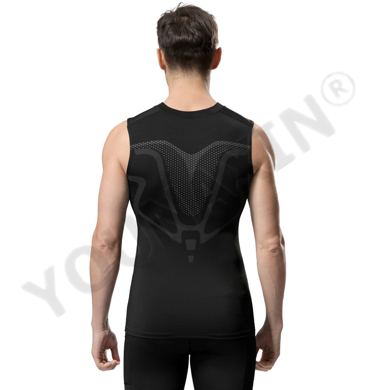 3 Pieces Men's Sleeveless T-Sh - T Shirt Tight Fit のレビューと価格