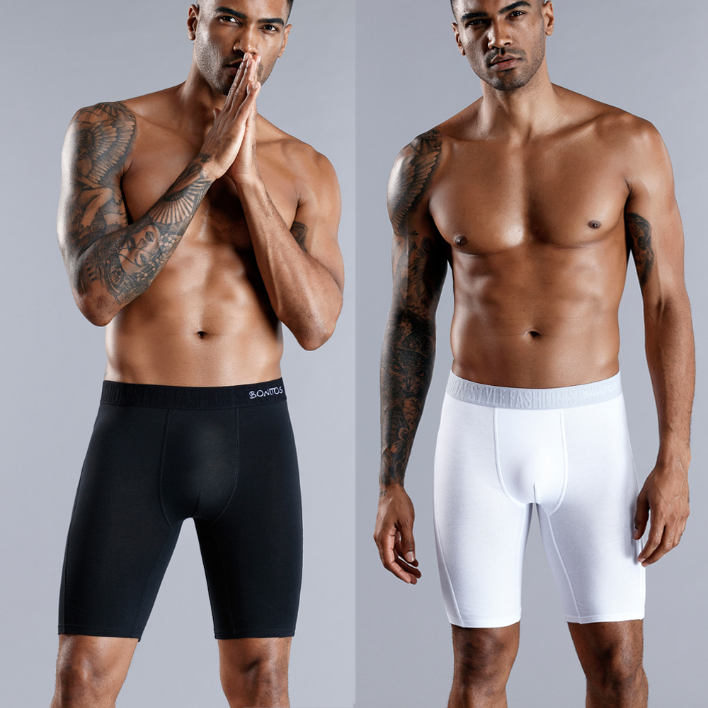 BONITOS Long Boxer Shorts Pant - Boxer Brief Pack Cotton のレビューと価格