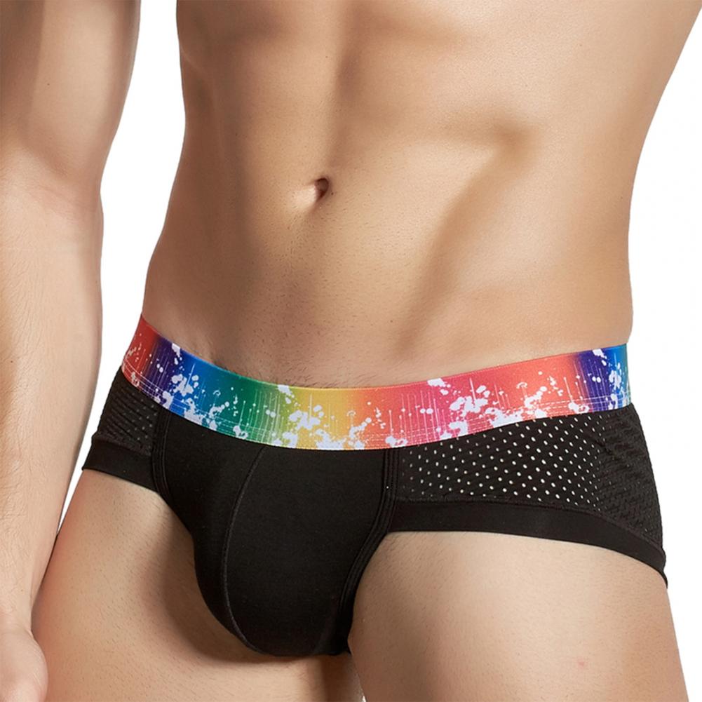 Men Briefs Soft Breathable Mes - Mesh Sport Boxer のレビューと価格