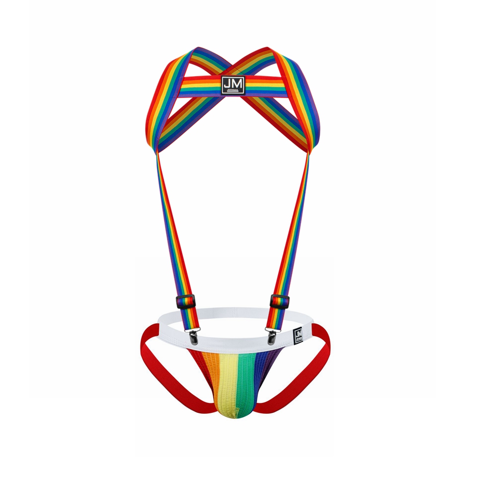 Rainbow Body Harness Adjustabl - Jockstrap Athletic のレビューと価格