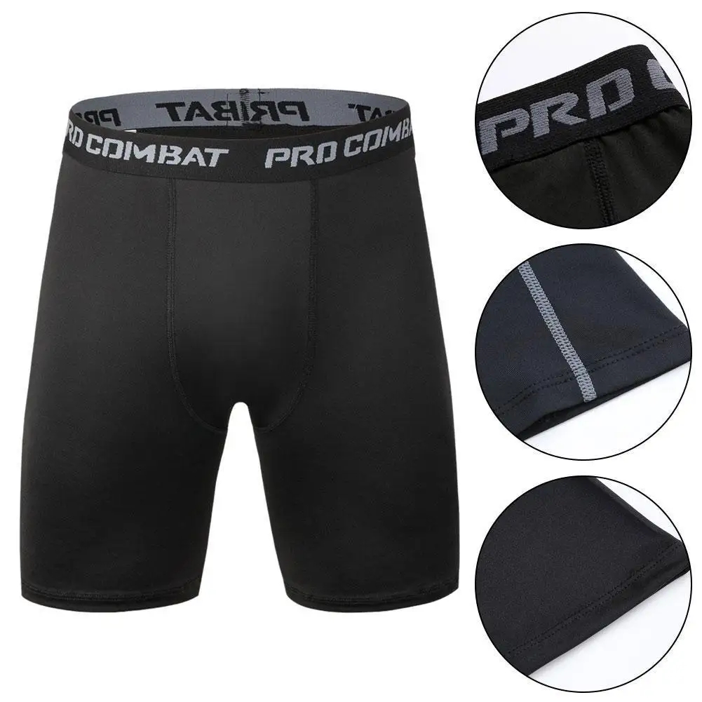 New Cool Dry Leggings Sports B - Compression Shorts Athletes のレビューと価格